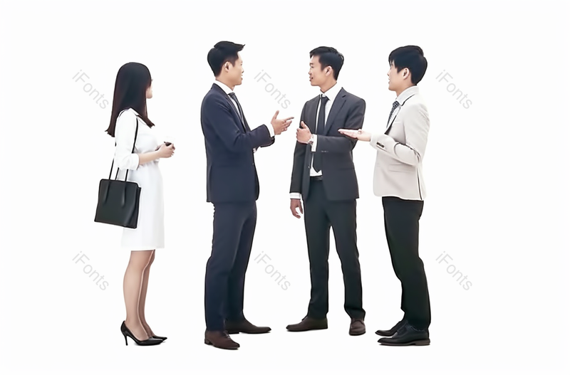 商务白底青年夫妇和汽车销售人员谈话,高清,摄影图,摄影图片,图片大全,摄影图免费下载